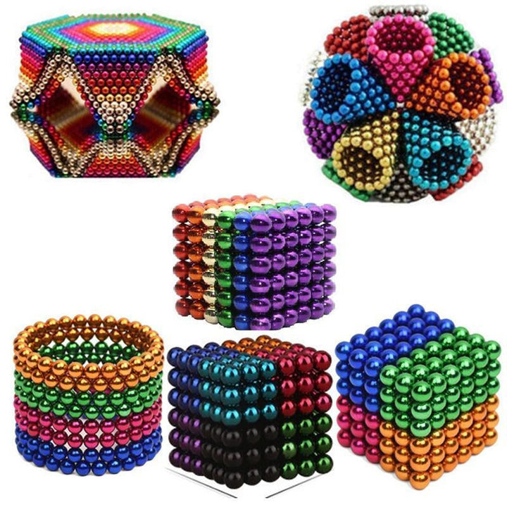 Magnetische Balletjes Multicolor 216 Stuks