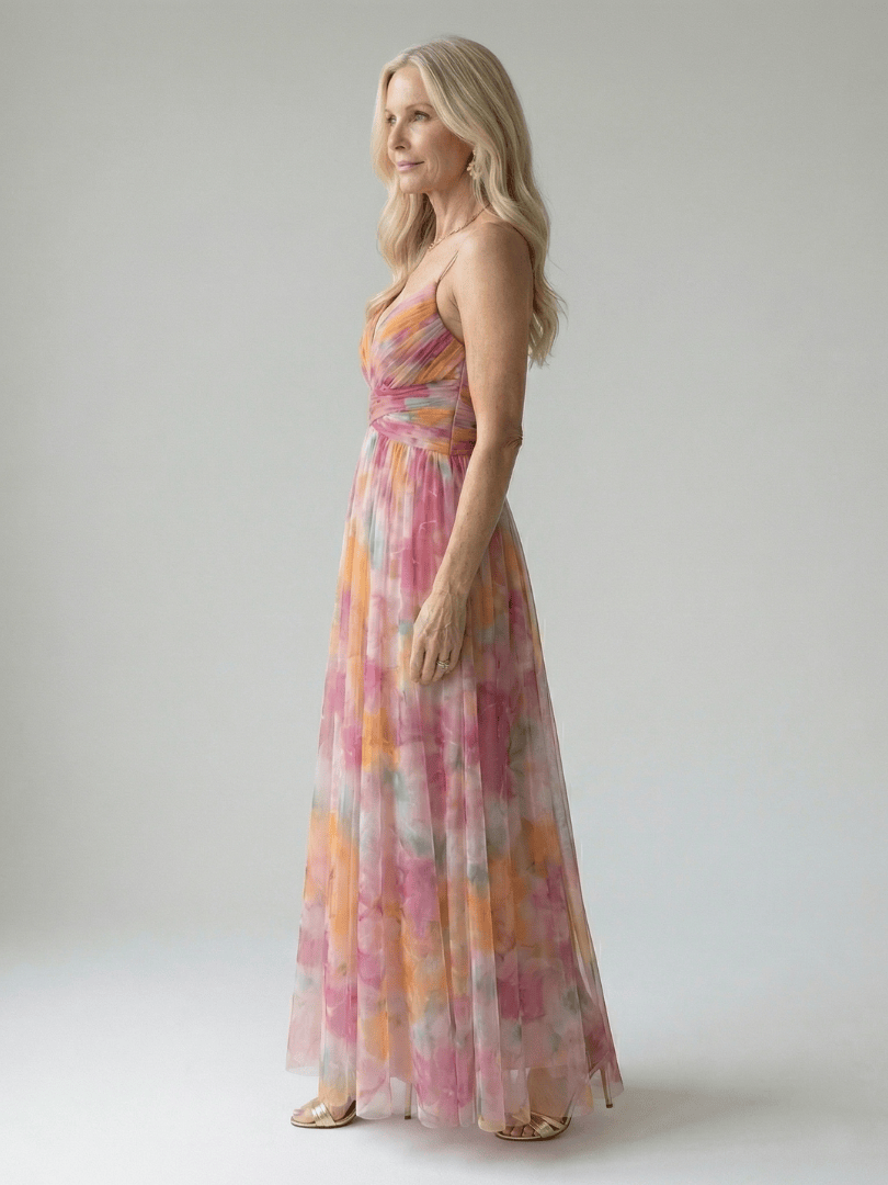 Isel™  |  Soft Wrap Maxi Dress