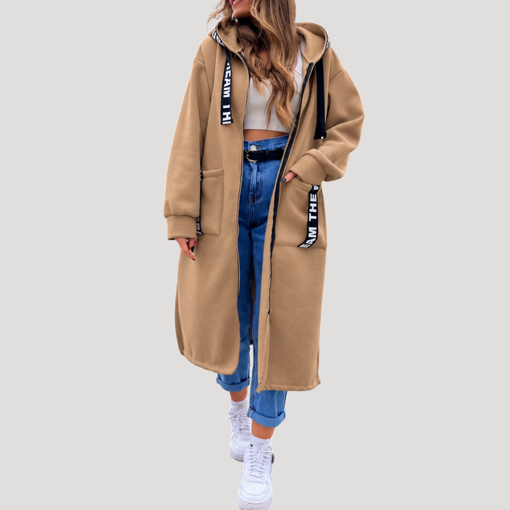 Women's Long Oversized Hooded Coat