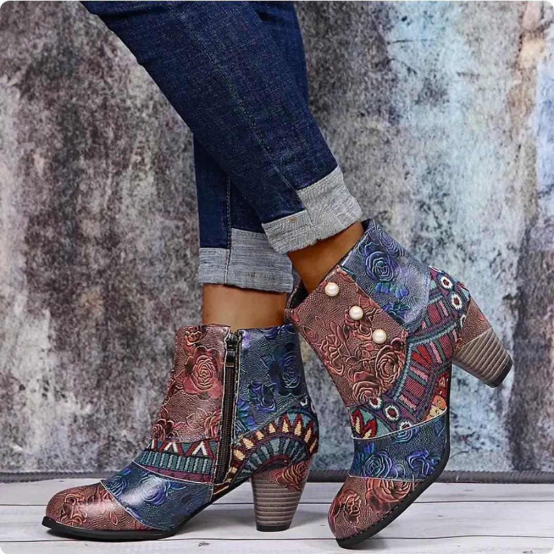 Waterproof Ankle Boots with Zipper