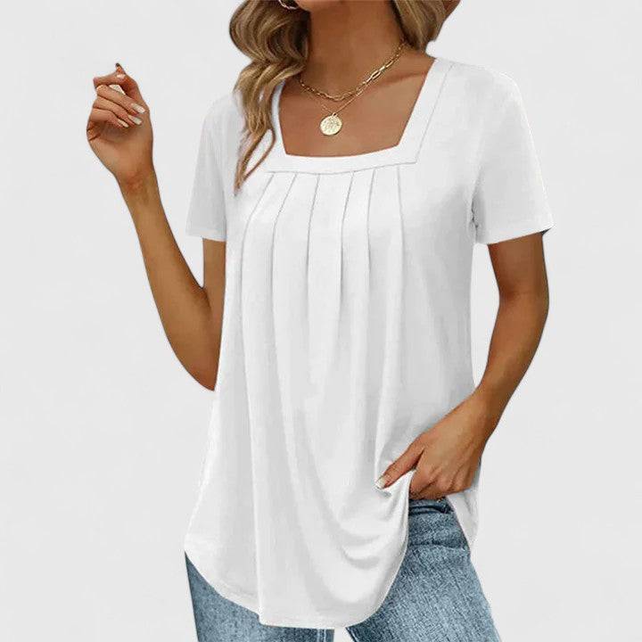 Lenabria™  |  Elegant Summer Blouse