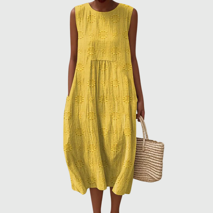 Teresa | Elegant Sleeveless Midi Dress