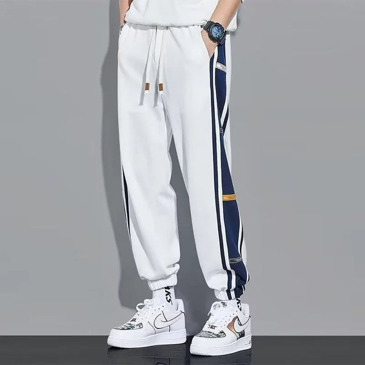 Evan's Striped Sweatpants, view 2 - Elena Harper