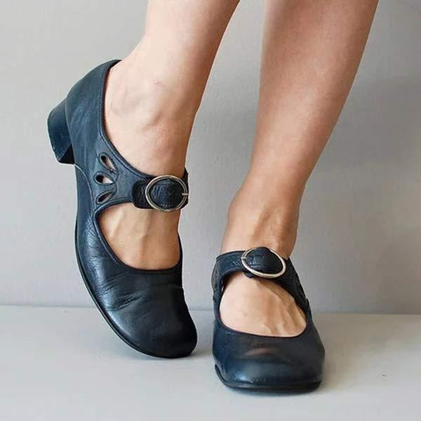 Laia | Women's Spring Mary Jane Shoes with Buckle