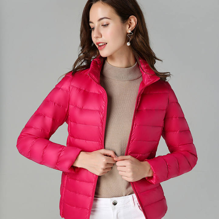 Myra™ | Ultralight Down Jacket with Refined Pleats