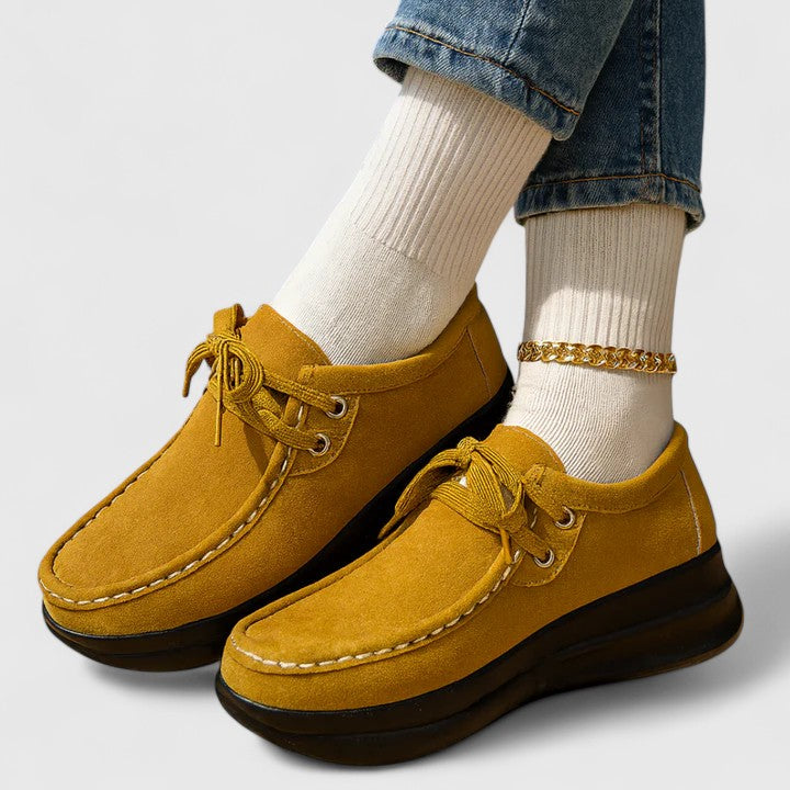 PERRIE – PLATFORM MOCCASIN SHOE
