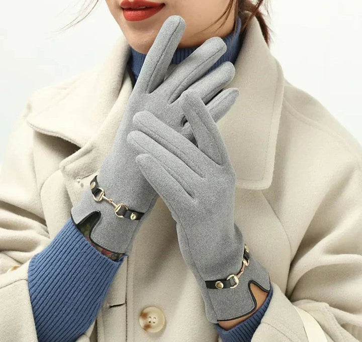 Women's Vintage Winter Gloves