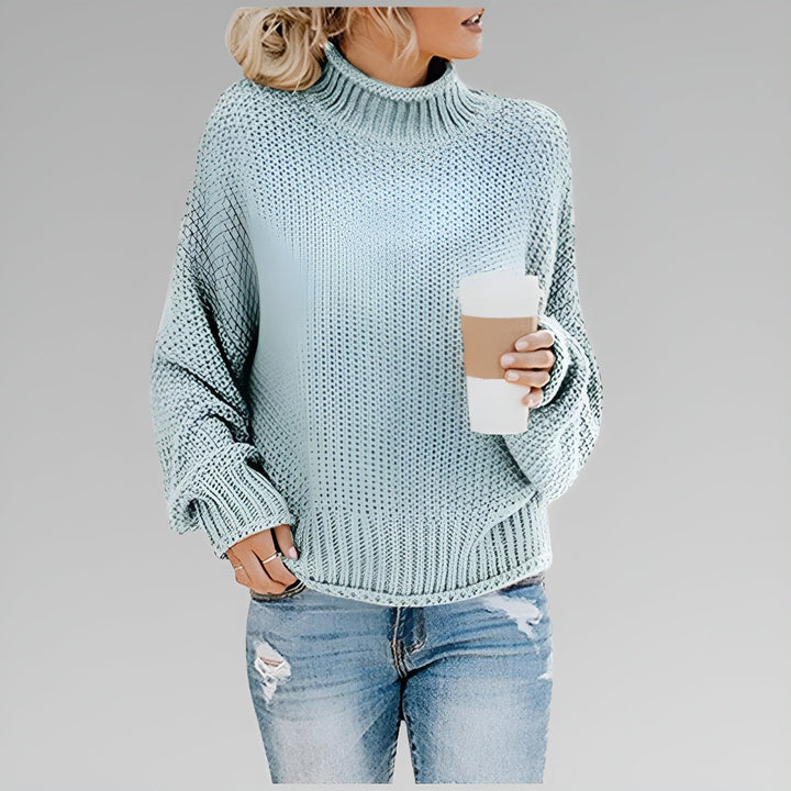 Anna Classic and Comfortable Sweater, view 3 - Elena Harper
