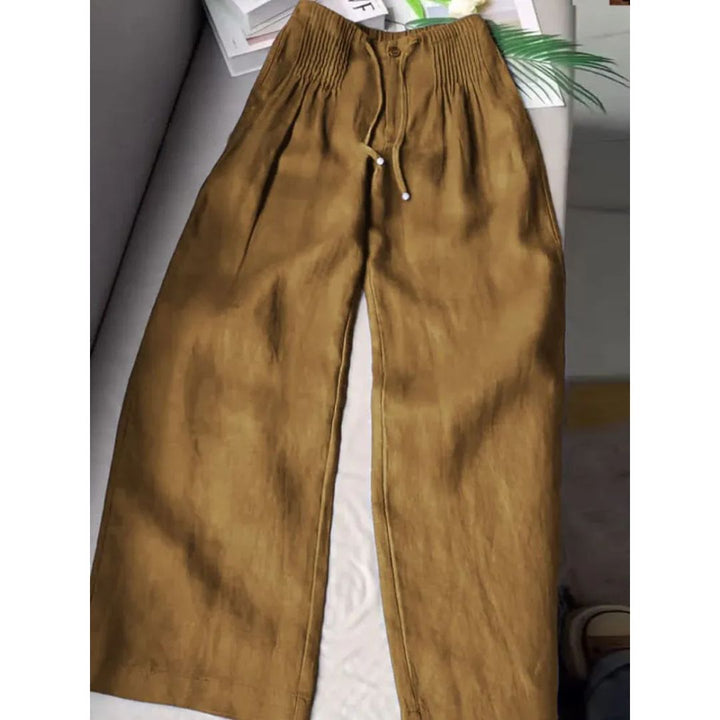 JULES - PLEATED WIDE  LEG TROUSERS