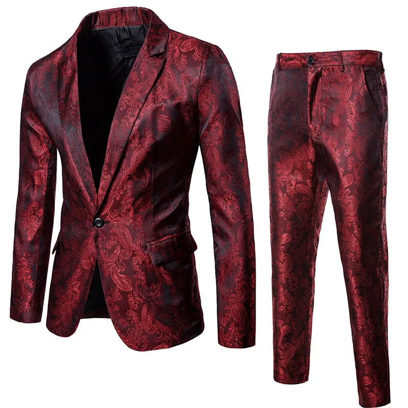Classic Suit Two-Piece Set, view 3 - Elena Harper
