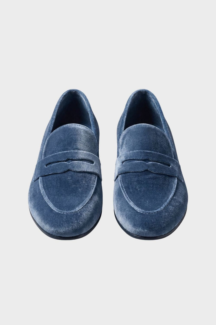 Women’s Velvet Penny Loafer | Slip-On