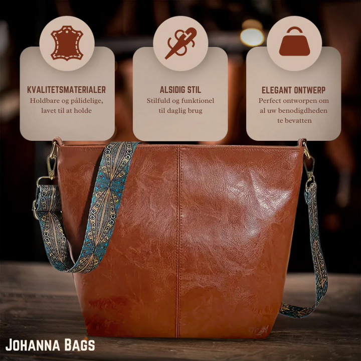 Chelsey’s Vintage Charm | Vegan Leather Shoulder Bag