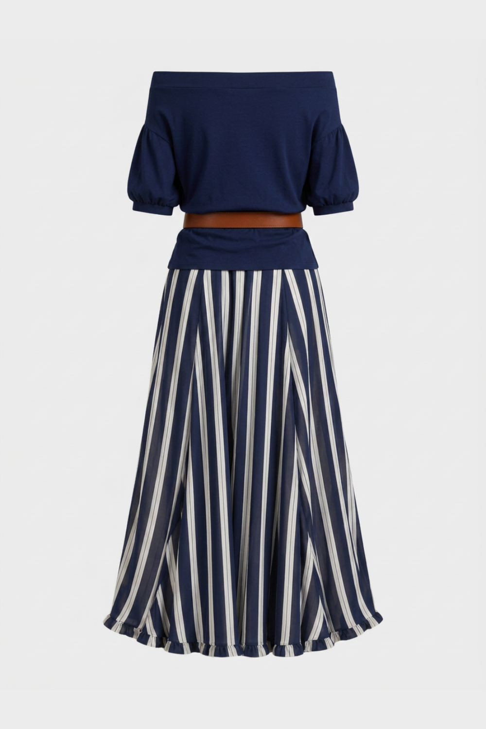 Women's Two-Piece Top & Skirt Set, view 3 - Elena Harper