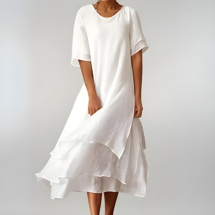 Women's Flowing Lightweight Elegant Summer Dress