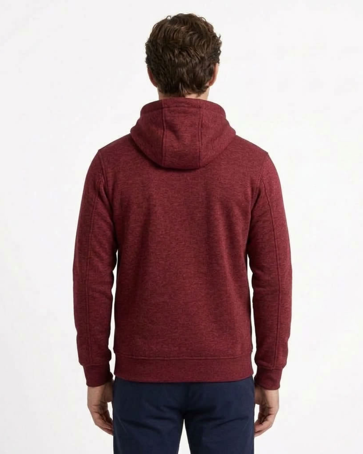 Fleece-Lined Hooded Sweatshirt