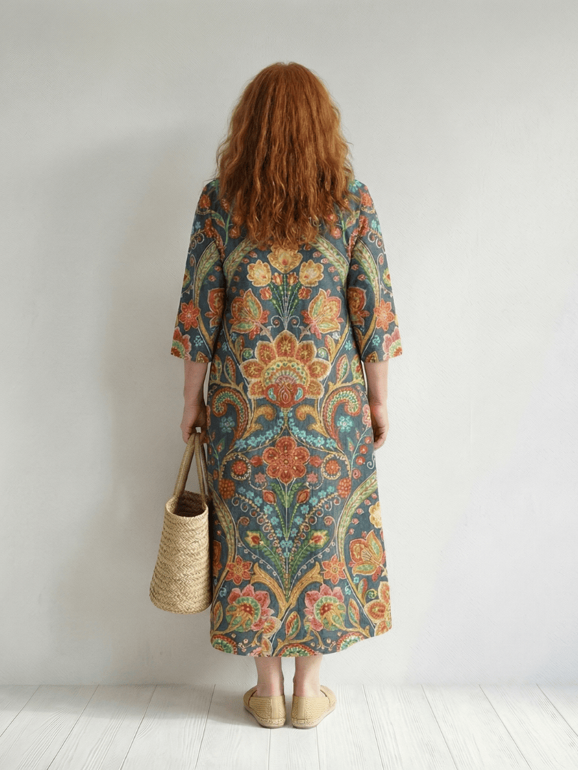 Lara™  |  Shape Garden Midi Dress