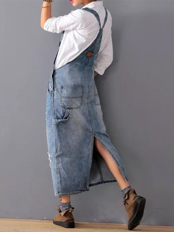 Anna - Chic Overall Dress