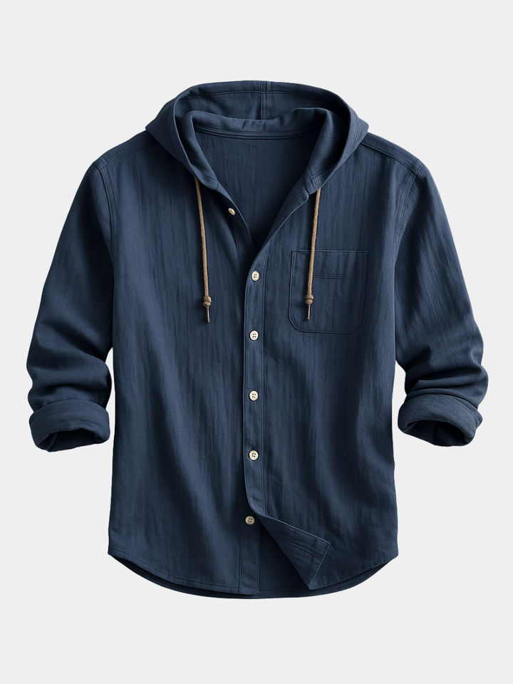 HOODED SHIRT FOR MEN