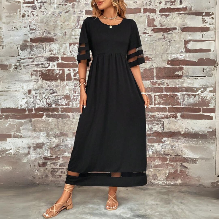 Aubrey Flattering Tummy-Smoothing Midi Dress - Elena Harper