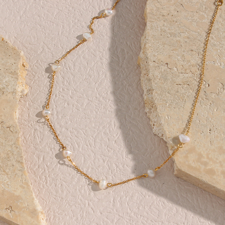 Elegant Necklace Everyday Necklace, view 3 - Elena Harper