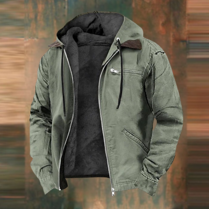Victor - Modern Elegant Leather Jacket for Men