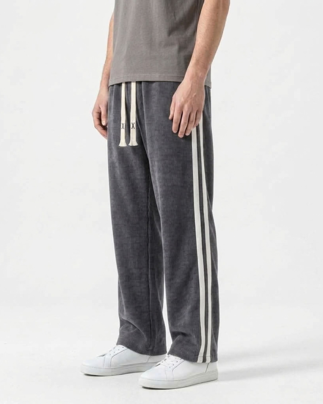 Striped Casual Fit Jogging Pants