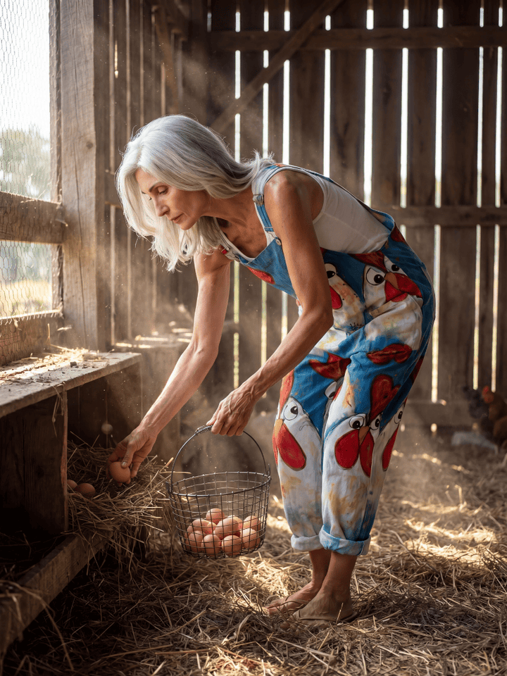 Ilaria™ Playful Motif Jumpsuit by Emma & Rose Cape Town, featuring colorful patterns and a comfortable fit.