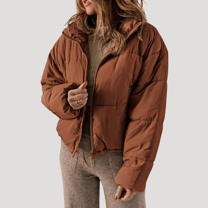 Women's Zip-Up Puffer Jacket