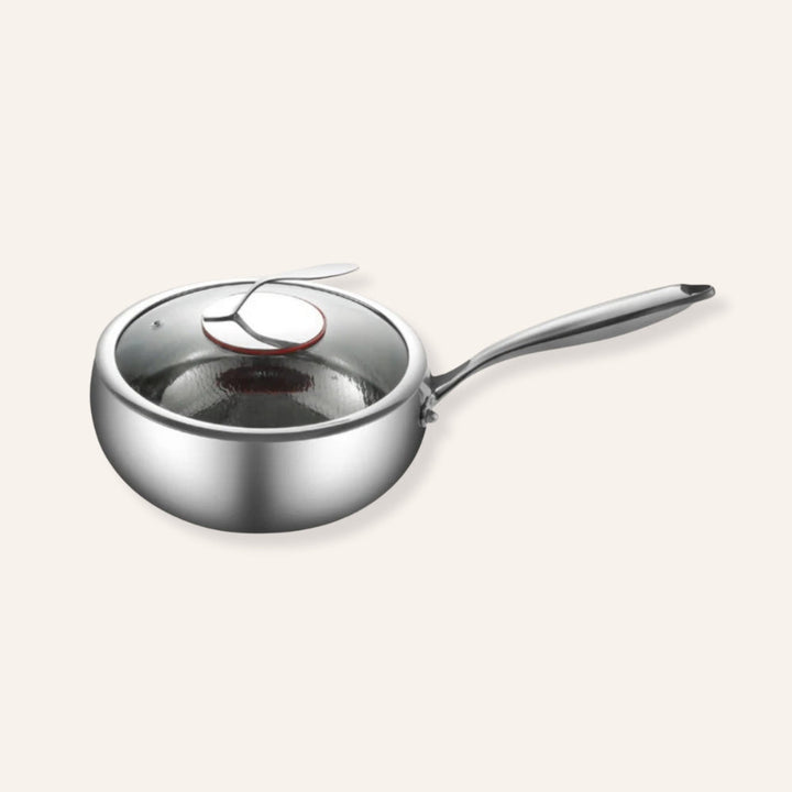 Titanium Cooking Pot with Non-Stick Coating - Durable Cooking