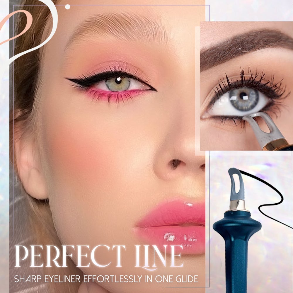 Glamorous Finish | Easy Eyeliner Kit for Perfect Lines