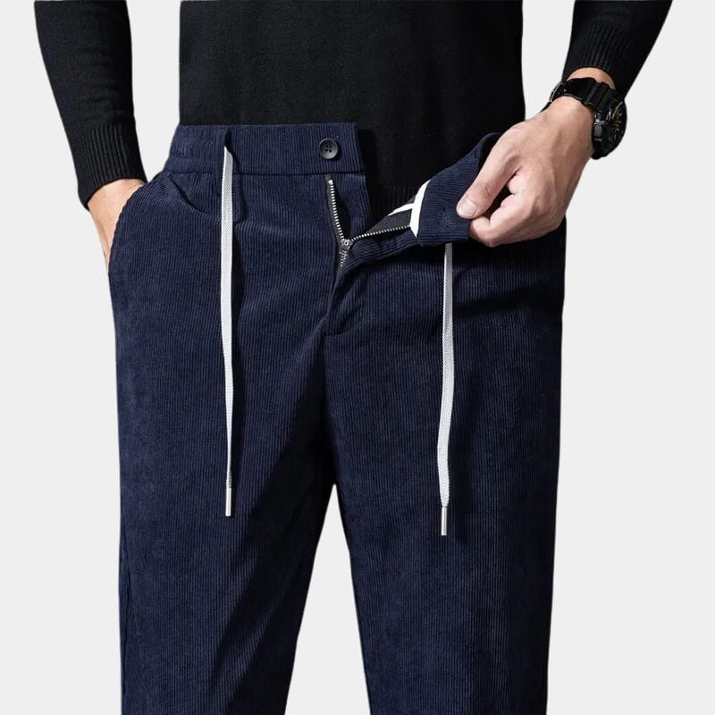 Rio | Elastic Velvet Pants