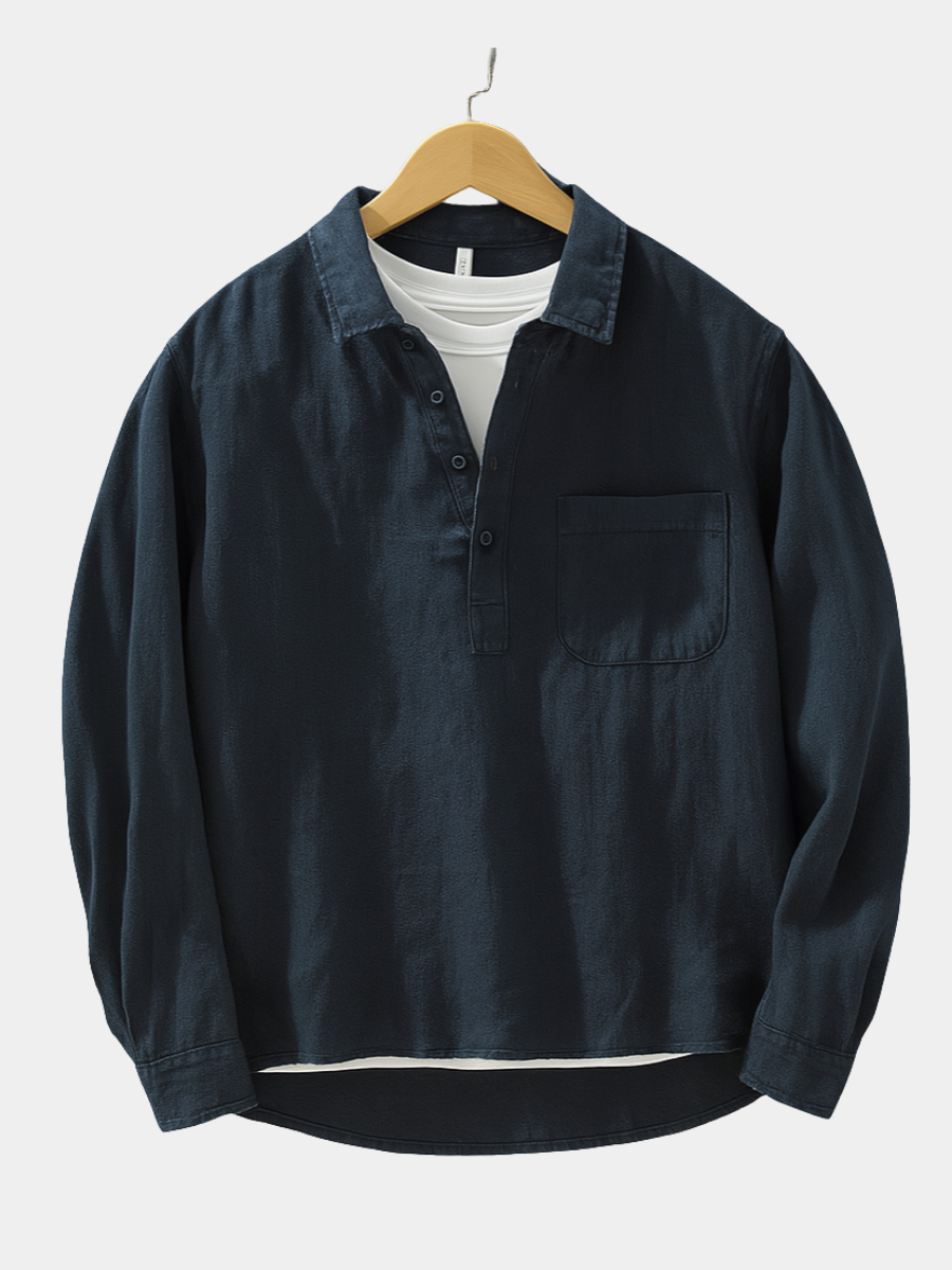 LOUIS | COTTON-LINEN SHIRT