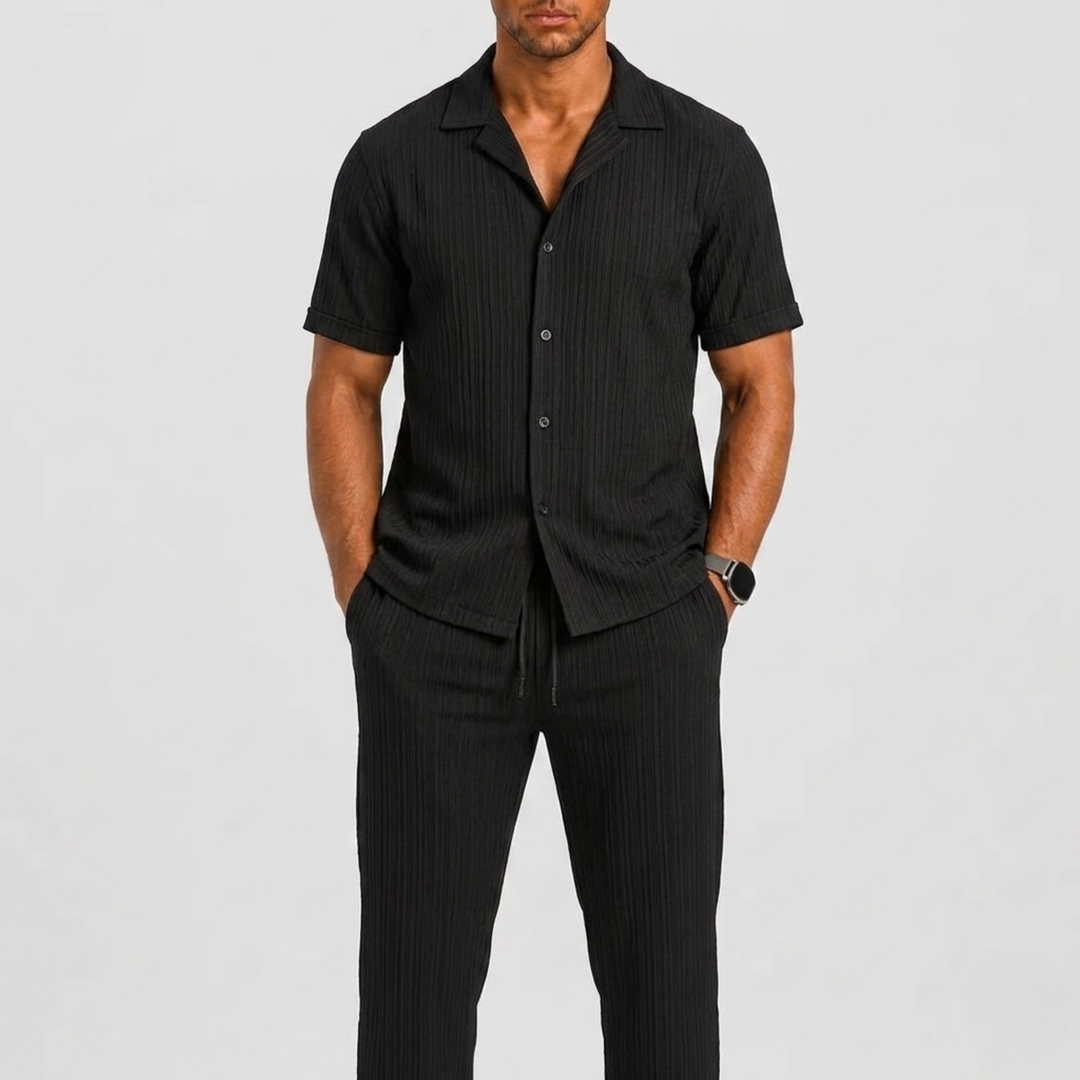 Harrington Oxford | Shirt And Trousers Set For Men