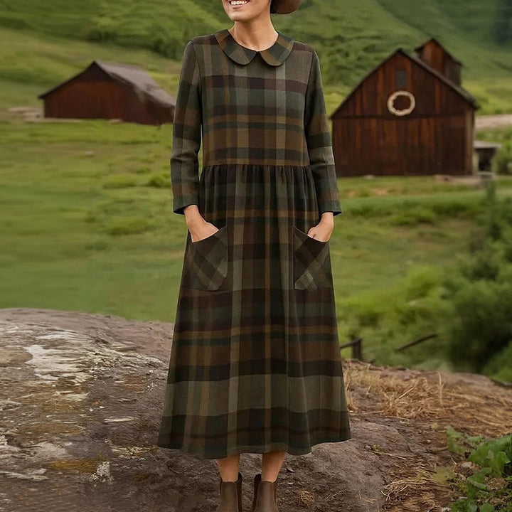 Vintage Checkered Dress