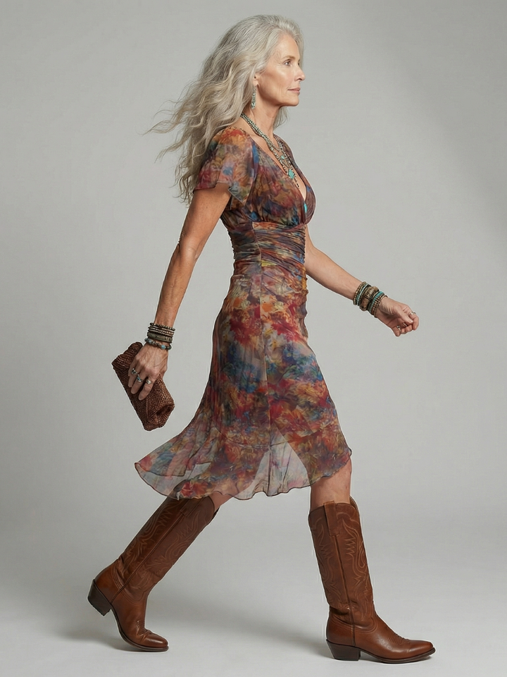 Aeris™  |  Quiet Halter Midi Dress