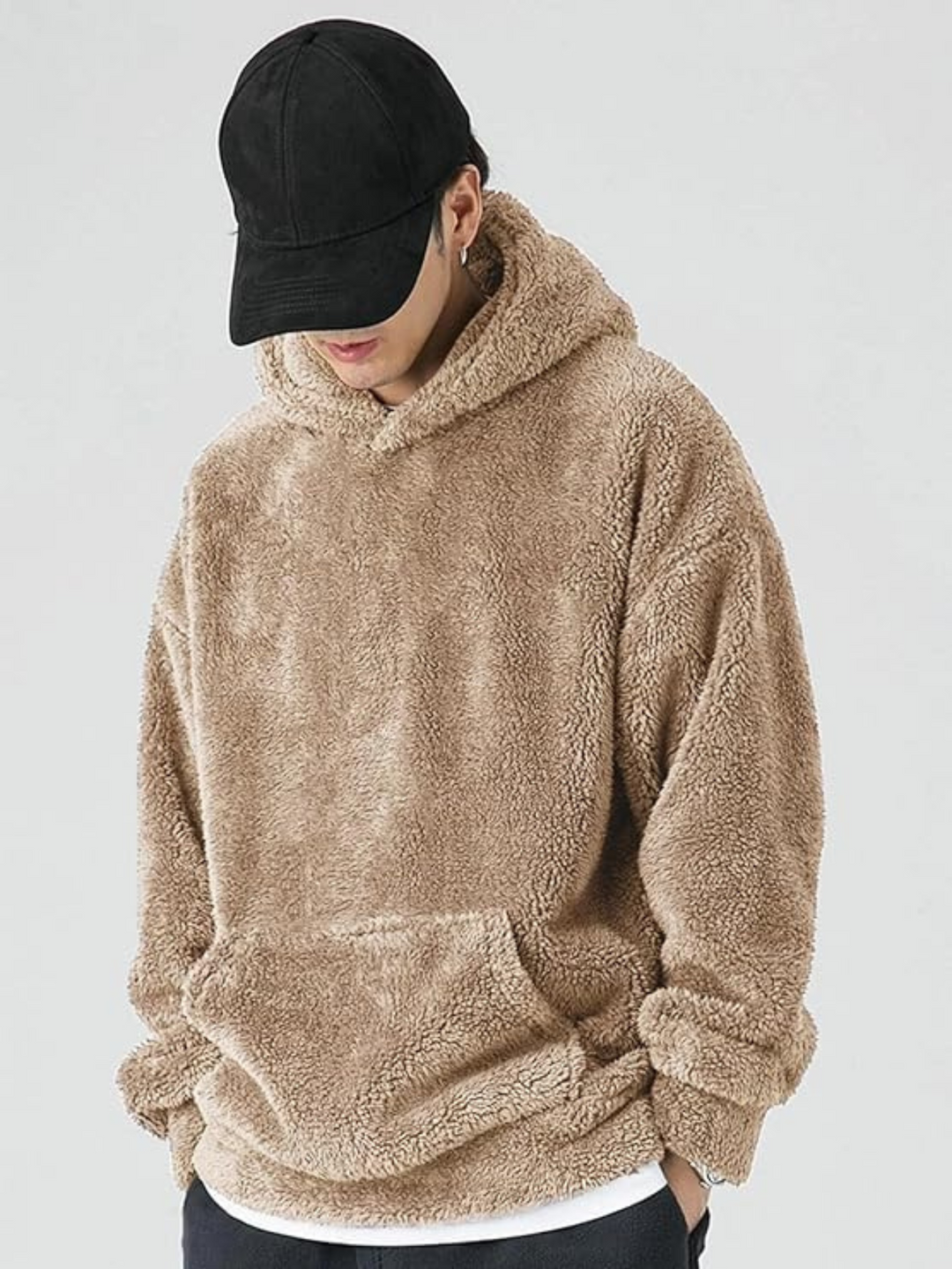 Sem™ | Warm Checkered Hoodie with Relaxed Fit