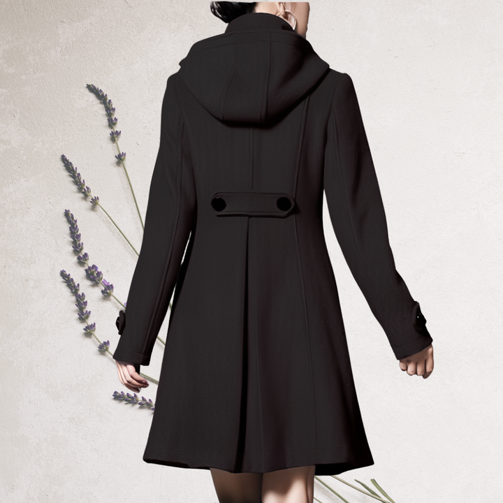 REFINED KNEE-LENGTH TRENCH COAT FOR WOMEN