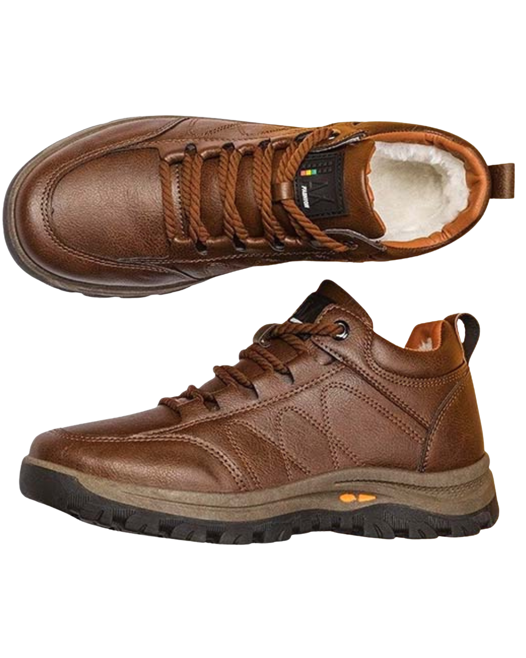 Joizo Winterproof Leather Shoes with Warm Lining, view 4 - Elena Harper