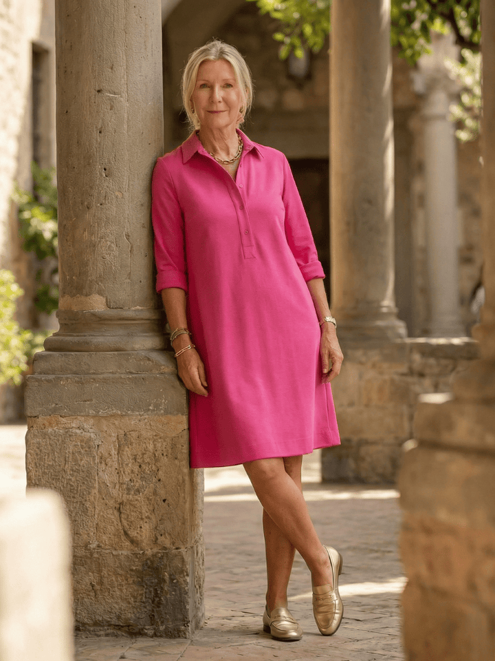Emma & Rose Cape Town Romilly™ Daylight Stroll Dress, lightweight floral dress with short sleeves and breezy fit.