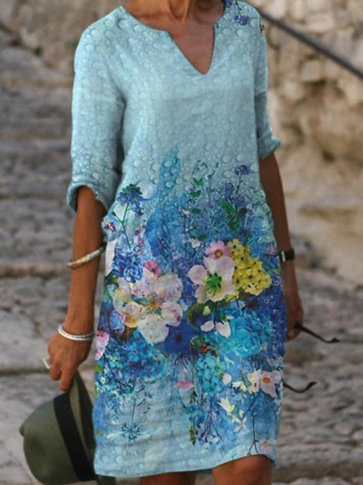 Flora - Dress with Floral Print