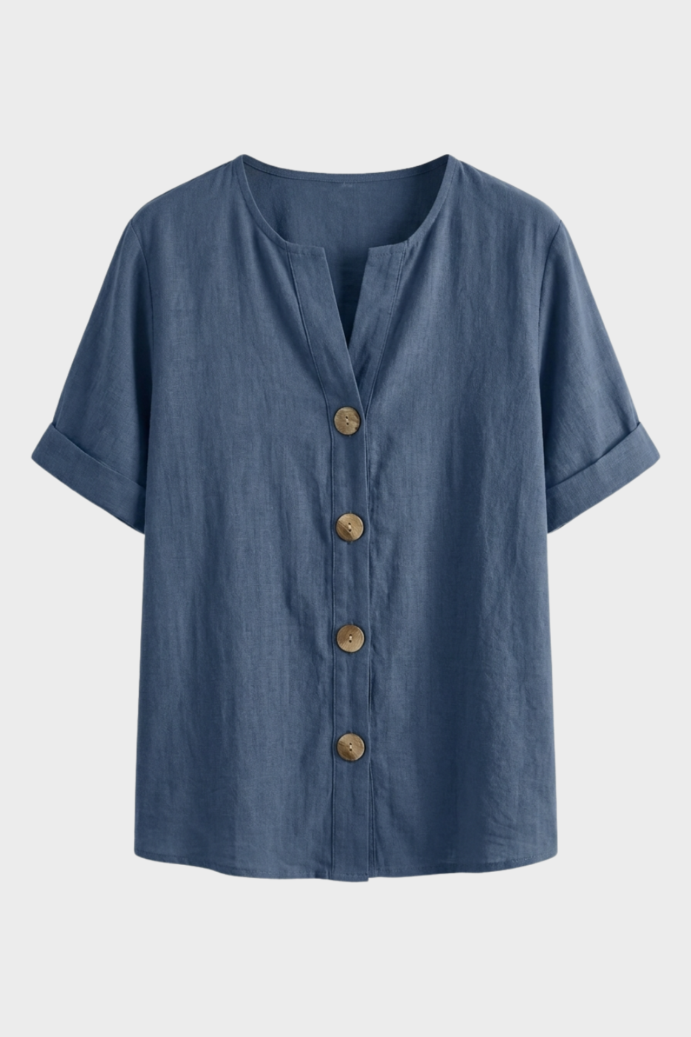 Women's Light Linen Blouse | Buttons