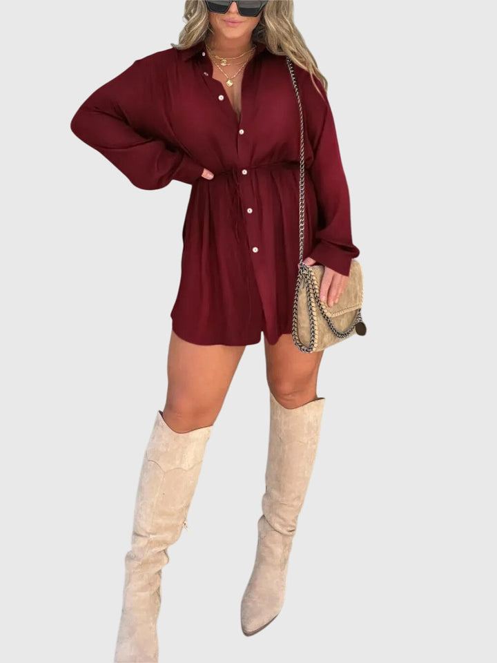 Nova™  |  Elegant Romper Dress