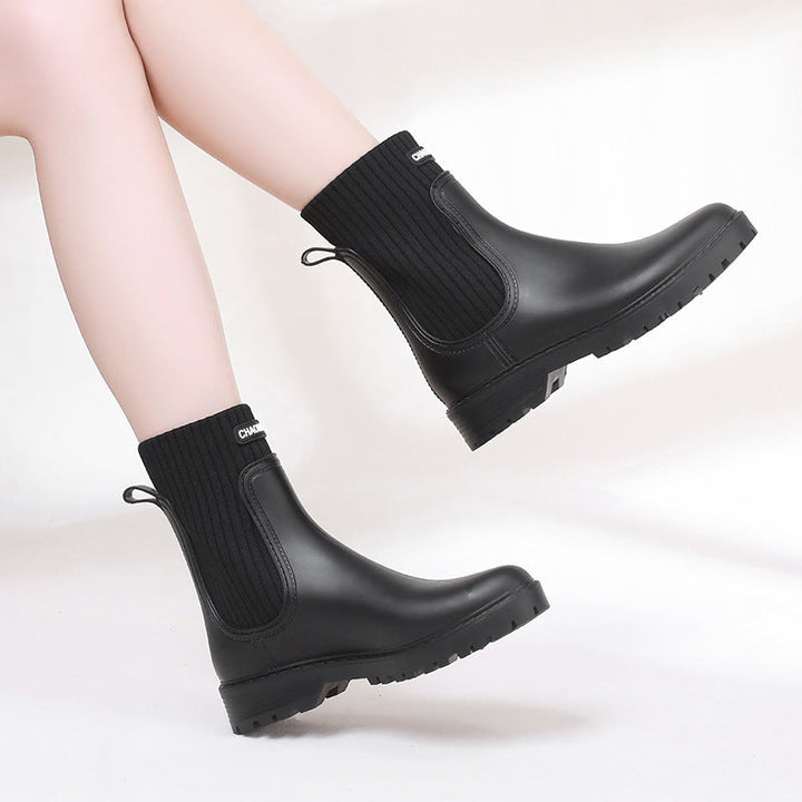 Comfortable and Waterproof Rain Boots for Women EB