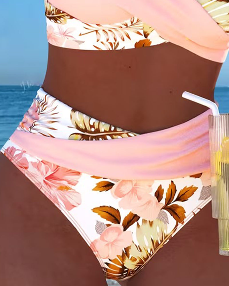 Jolina - Floral Print Bikini Set