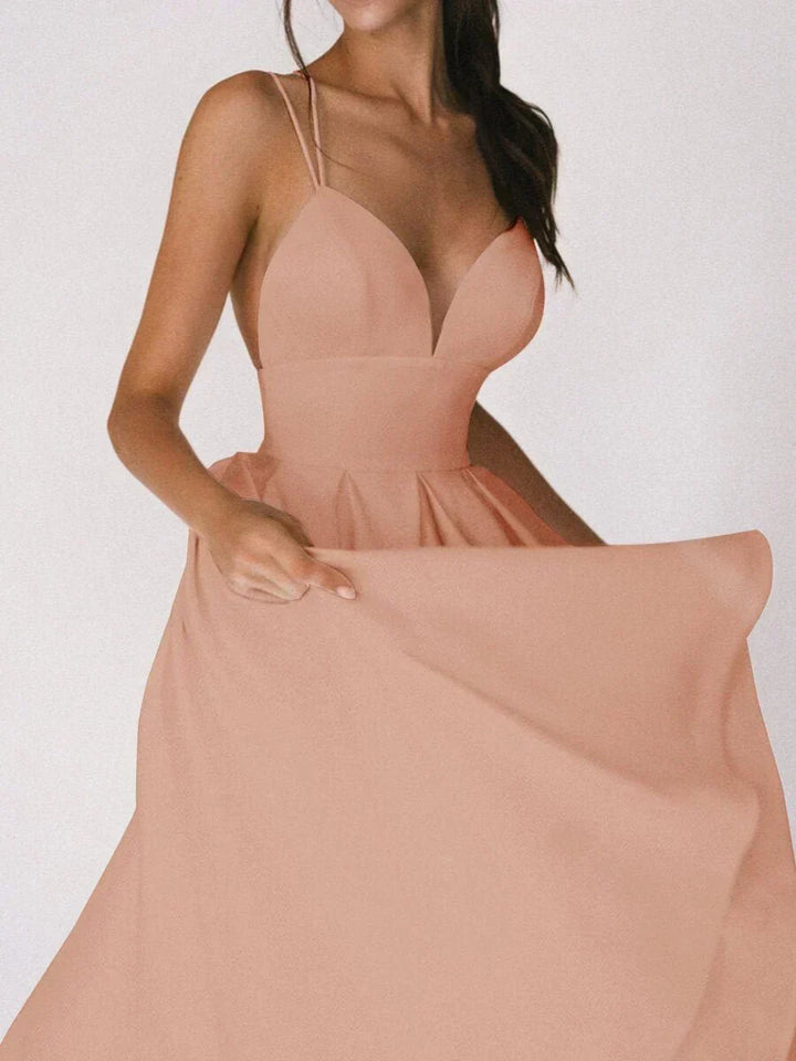 Elara Elegant Minimalist Dress, view 10 - Elena Harper