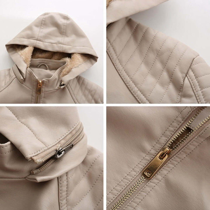 Women's Detachable Hood Jacket