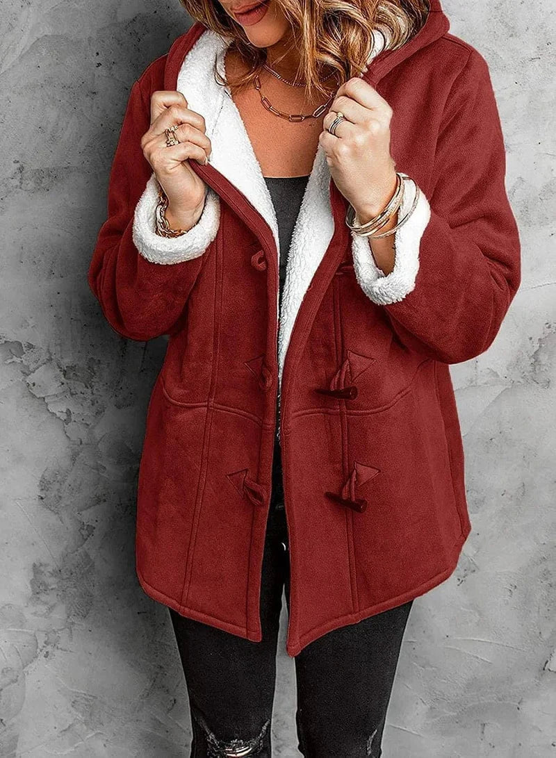 AUTUMN – COZY TOGGLE HOOD JACKET
