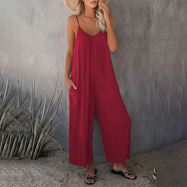 Summer Jumpsuits with Pockets