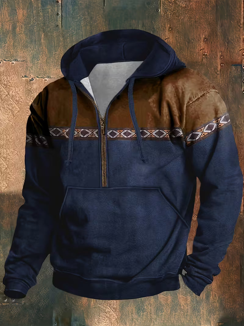 Hakan - Long Sleeve Hooded Sweatshirt