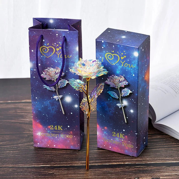GlowPetal Colorful Crystal Rose - Elena Harper